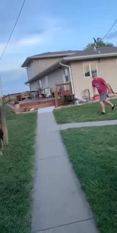 That was a haymaker!