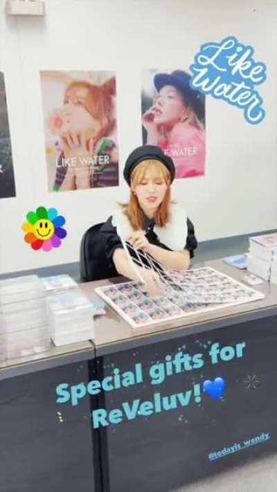 210406 Red Velvet Official Instagram Story Updates with Wendy