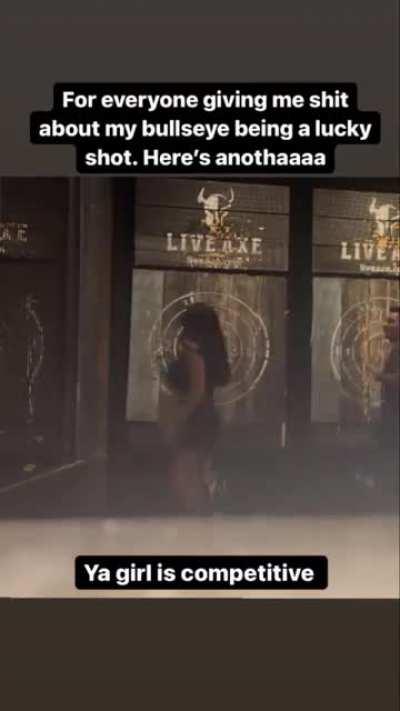 More Casual Bouncing after Axe-Throwing