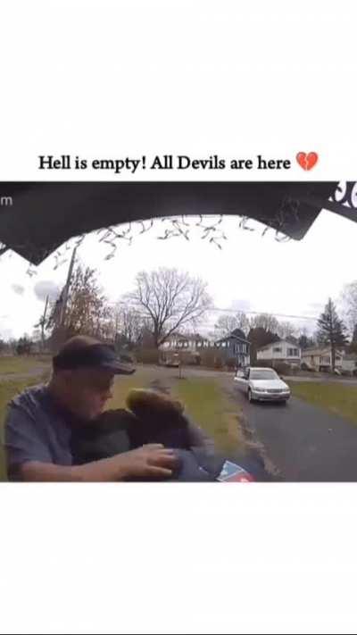 First of all he too old to be delivering pizza that's a Young Man sport