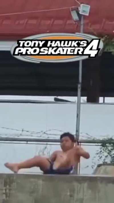 Nova modalidade no skate.