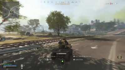 Wanted a bounty contract, ending up running down a whole team.