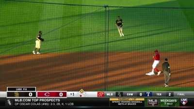 [Highlight] [Highlight] Joey Votto hits his first extra base hit of the spring.