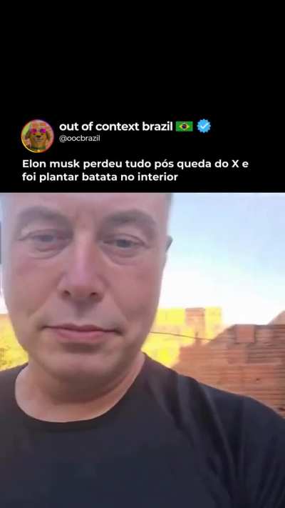 Perdeu até os cabelos 