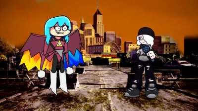 'Shoot for the Sky' - a.k.a. Sky and Ruby sing 'BIG SHOT'.