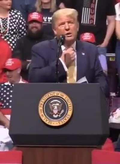 HE ACTUALLY SAID IT, WHAT A MADMAN