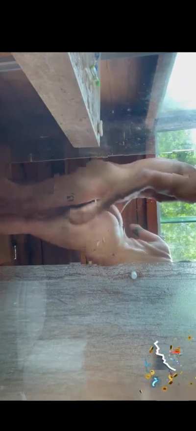 Sexy short hair bitch fadynha hot sex with bf while showering