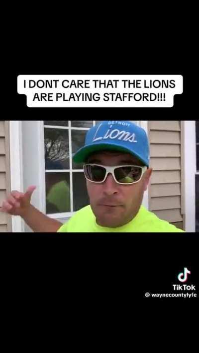 I DONT CARE ABOUT STAFFORD