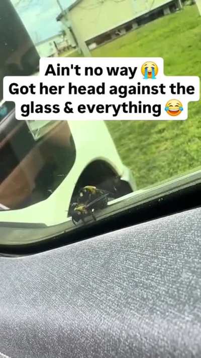 Tearing her bee hind up