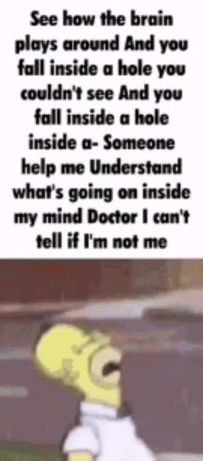 simon has brain damage