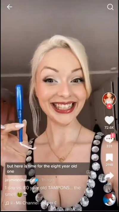 Looks like Jasmine Chiswell is using a video concept Pin Up Pixie did back in early 2021.