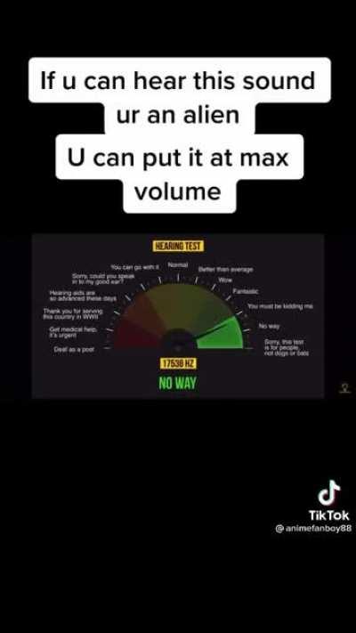 Pretty cool hearing test