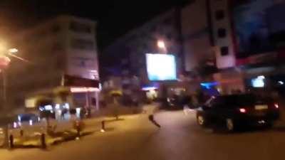 Drifting in town square and you get what you deserve