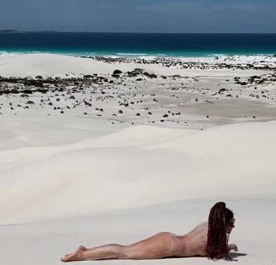 Rolling down the dunes