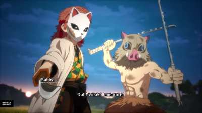 I love sabito so much bro he the most disrespectful person lmao