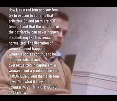Liberal feminism = brain rot 