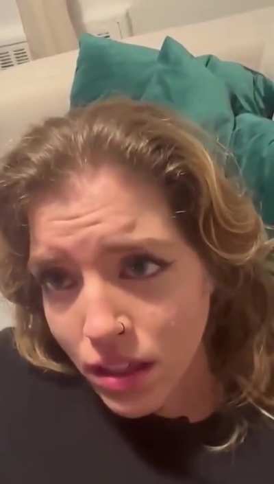 Holy fuck her face says it all! She NEEDs it!