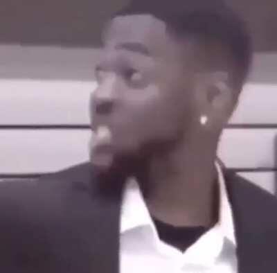 Bruce when me and the Doboys ask to leave the basement