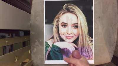 Sabrina Carpenter Cum Tribute 12