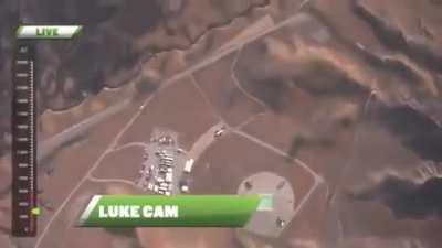 Jumping out of a plane. 25,000 feet. Landing in a net. WITHOUT A PARACHUTE.