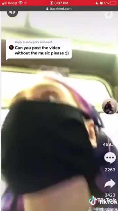 Woman stood up to guy sexually harassing another woman in public