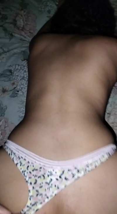 Thong always pulled aside