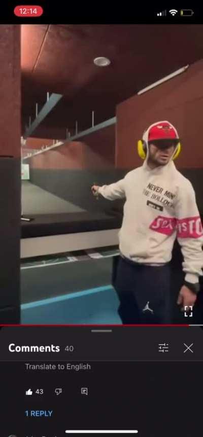 Feel bad for the old guy that has to deal with psychos like him