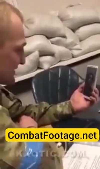 Ukrainian soldier calls dead Russian soldier's girlfriend 