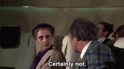 Say no to alcohol in an airplane!