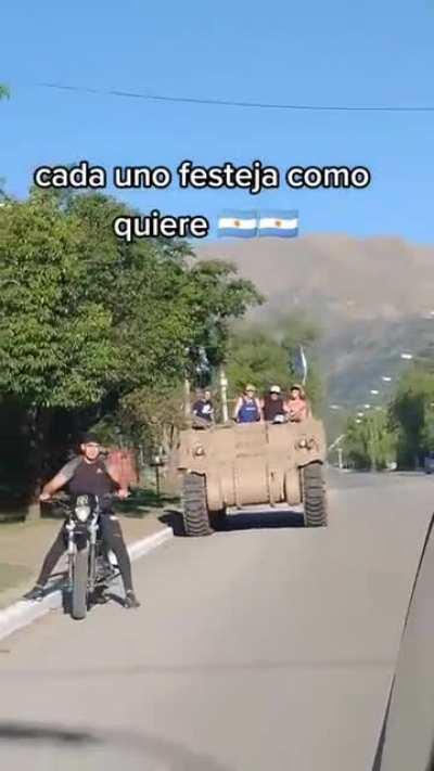 se robaron un tanque xd