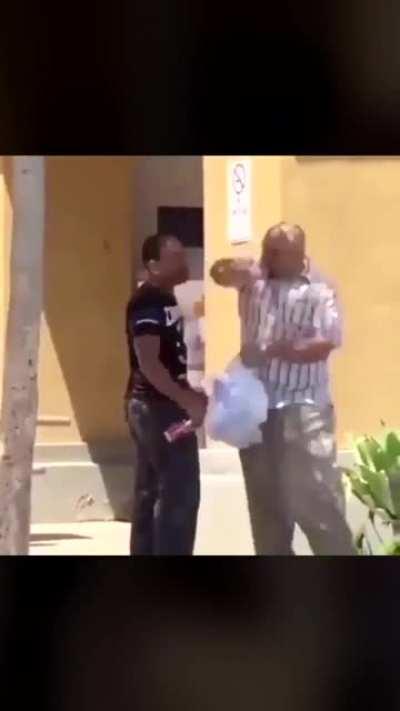 This guy is still seeing stars