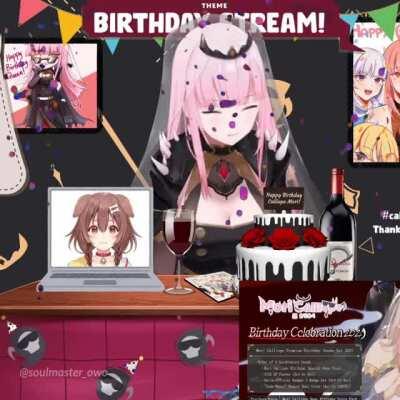 Korone english message