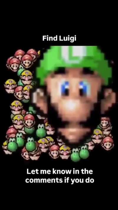 Find Luigi (Level: impossible)
