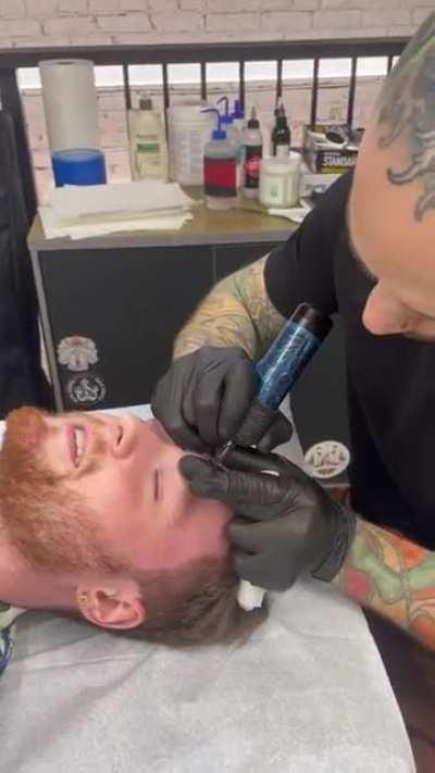 Better start with a temporary tattoo