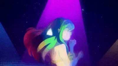 I made a Lum gif with the intro dance. (so happy with this remake)