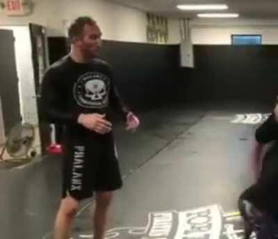 Jiu-jitsu can be terrifying for some...