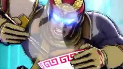 captain falcon eating ramen is a gem