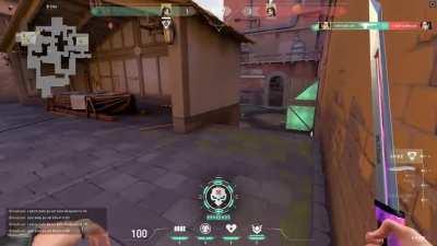 new tech to insta destroy sage walls \ insta win knife fights