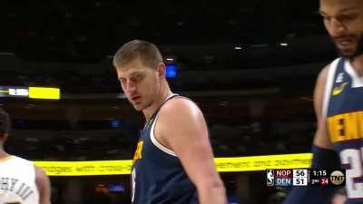 [Highlight] Jokic takes a charge from Ingram