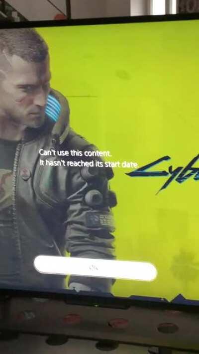 My friends asked me to make a video of the Cyberpunk countdown in the last few seconds and I cried. [GER]