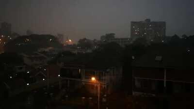 Summer Rain in Durban, South Africa