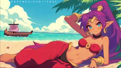 Pixel Shantae (by @1TZAH)