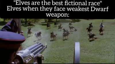 The unmatched power of bullets.