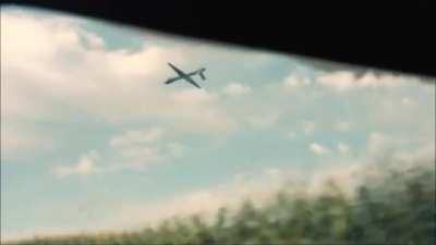 In Interstellar(2014), when Cooper was chasing an Indian drone, the texts on his laptop screen were in Hindi