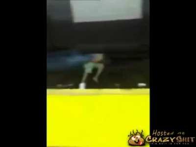 Just having a BBQ on the NYC Subway