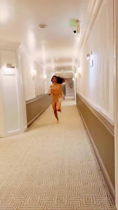 That one time Alison Brie ran naked in a hotel (2023)