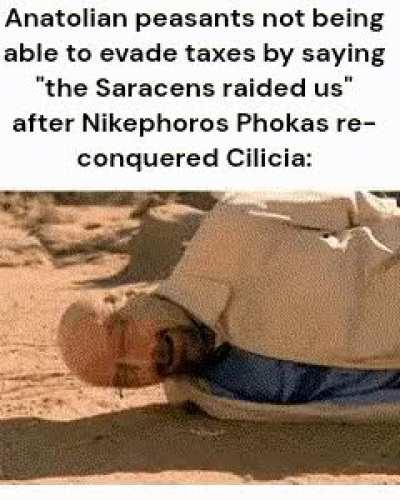 tbh I'd rather get raided by the Arabs every year for 200 years than pay my taxes