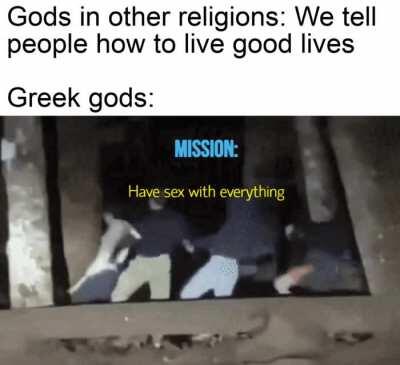 Gayreek gods love sex unironically