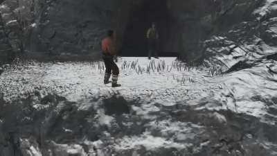 RDR1 if Dutch didn't forget his bungee cord