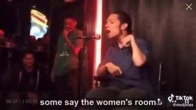 This is true comedy. If you can take a joke you can tell a joke.